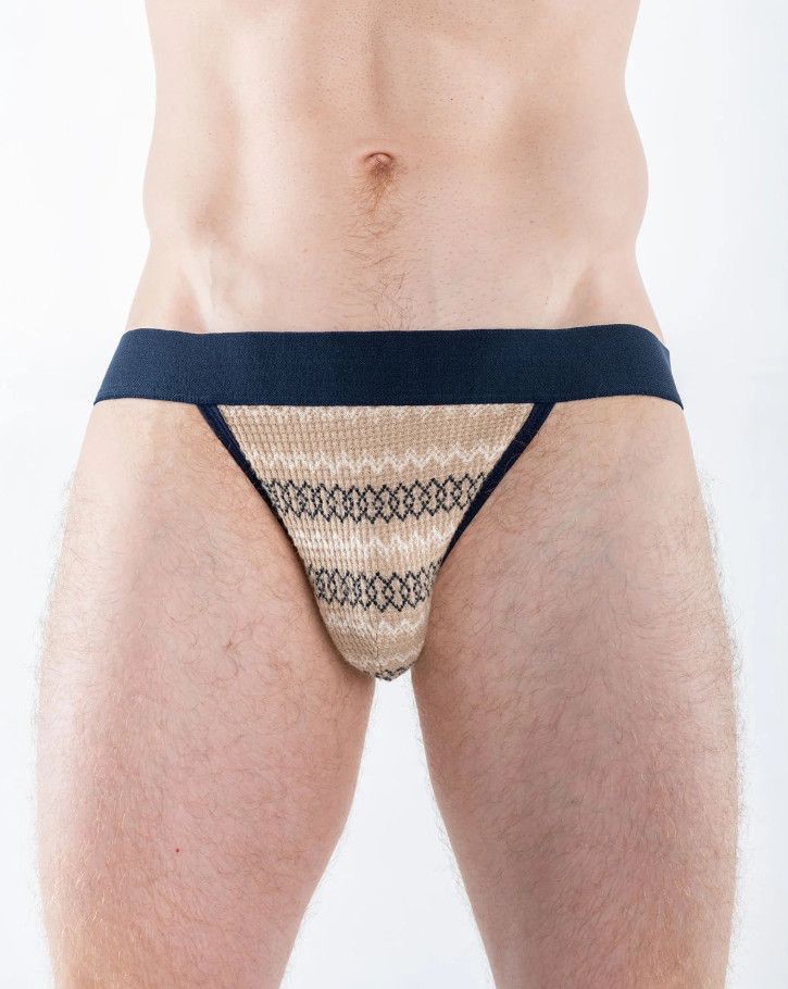 Full Kit Sport Ski Sweater Waffle Jock, Size: Small