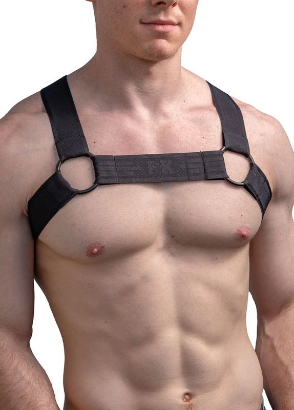 Full Kit Sport Logo Elastic Harness Black