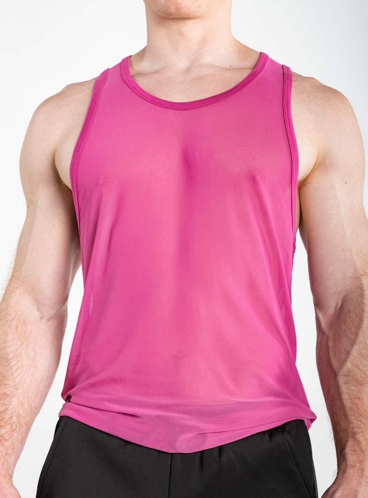 Full Kit Sport Echo Tank Top Pink, Size: Small