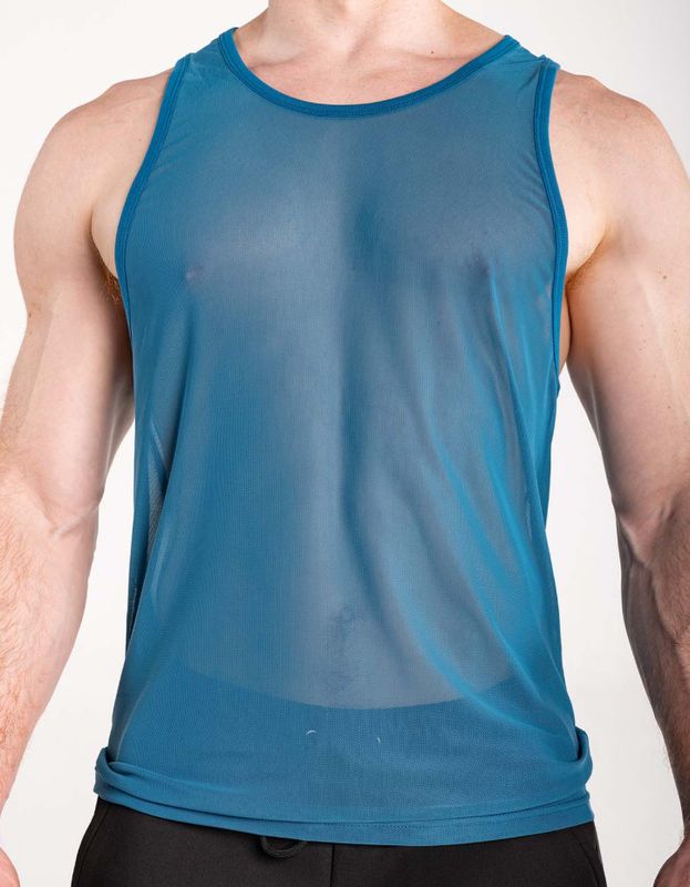 Full Kit Sport Echo Tank Top Blue Full Kit Sport Echo Tank Top Blue