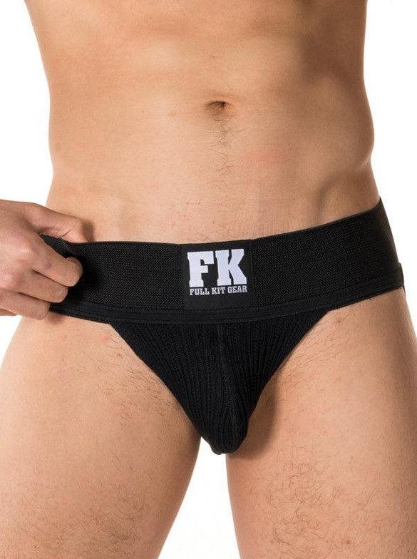Full Kit Sport Classic Jock Black, Size: Small