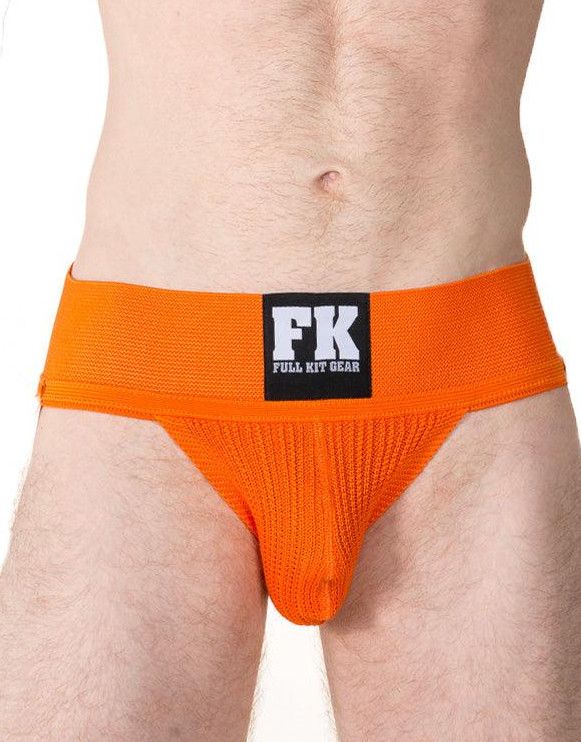 Full Kit Sport Classic Jock Orange, Size: Small