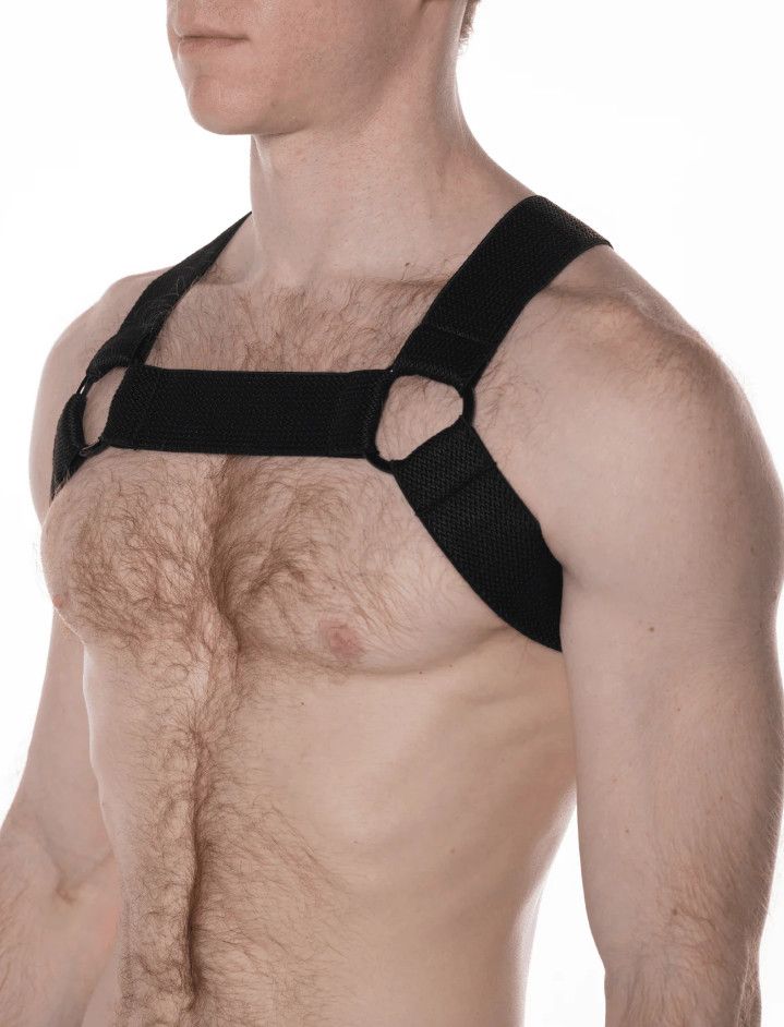 Full Kit Sport Chevron Harness Black, Size: SM/MD