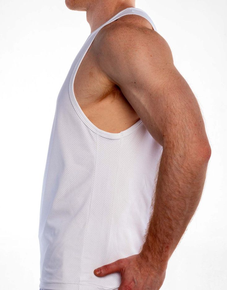 Full Kit Sport Race Point Tank Top Pure White Full Kit Sport Race Point Tank Top Pure White, Size: Small