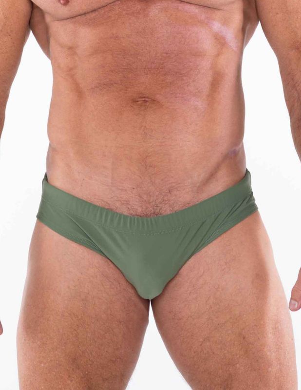 Full Kit Sport Buoy Swim Brief Khaki-Green