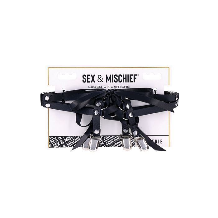 Sex & Mischief Laced Up Garters