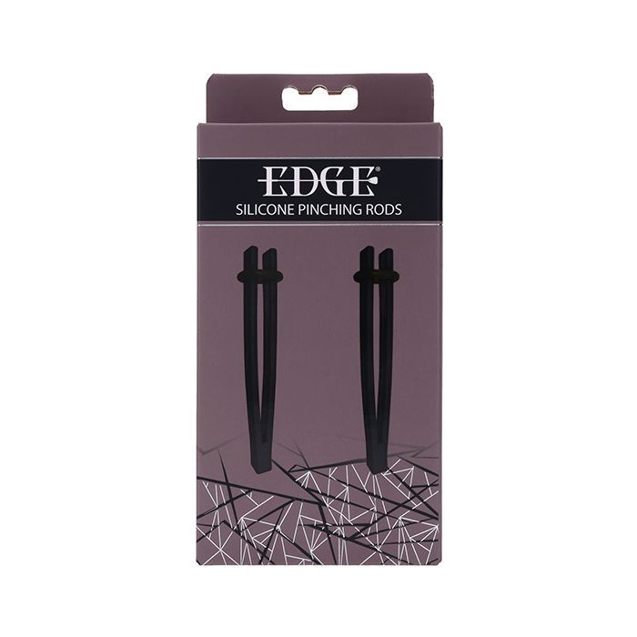 Edge Silicone Pinching Rods - Black