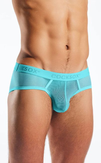 CockSox CX76ME Mesh Sports Brief Halo, Size: Small