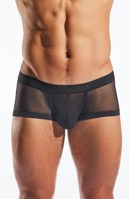 CockSox CX68ME Mesh Trunk Nero