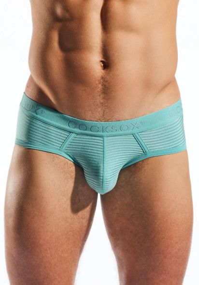 CockSox CX76LUX Semi-Sheer Sports Brief Portofino
