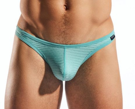 COCKSOX CX05LUX SEMI-SHEER THONG PORTOFINO COCKSOX CX05LUX SEMI-SHEER THONG PORTOFINO, Size: SMALL