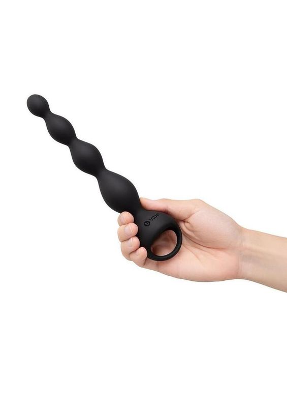 B-VIBE 6.5” VIBING BEADS BLACK