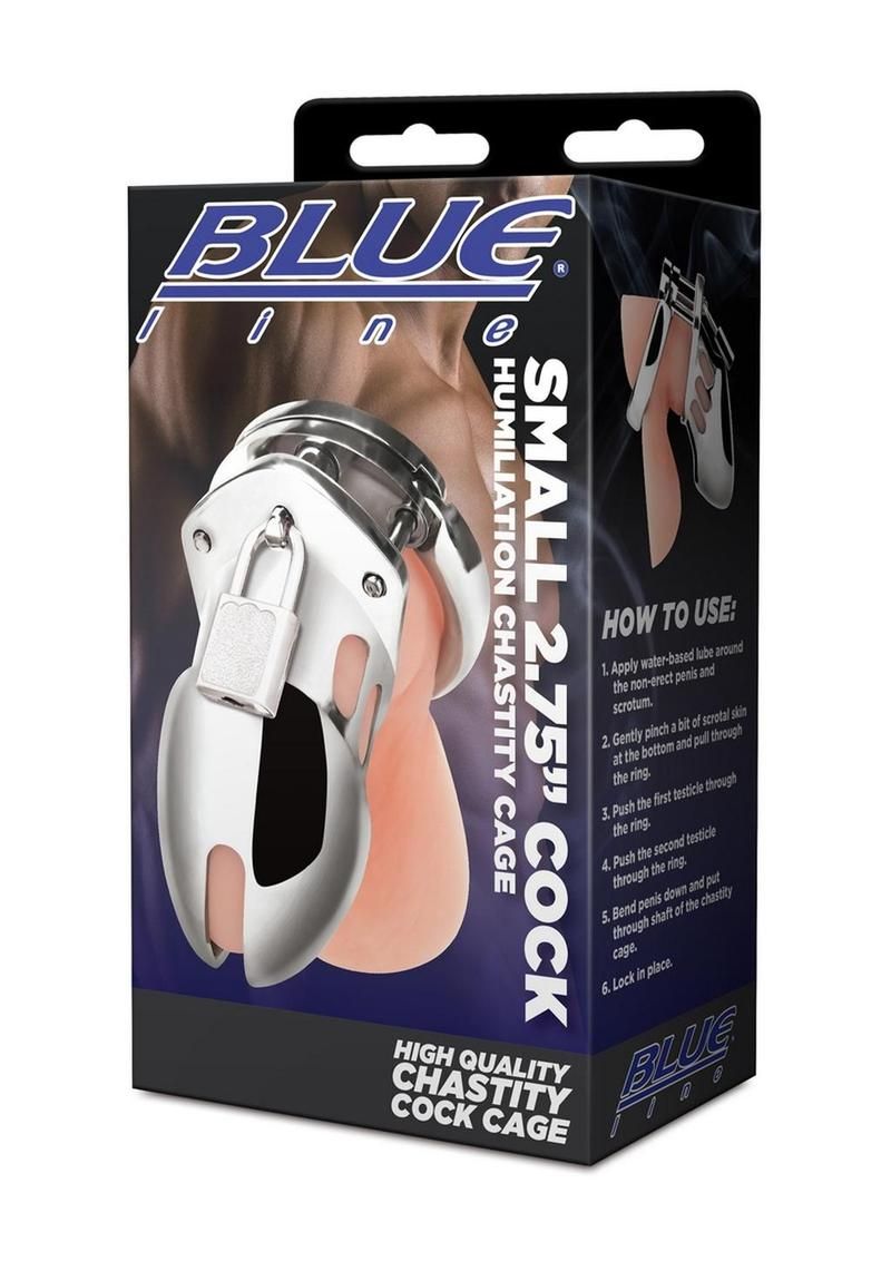 BLUELINE COCK HUMILATION CHASTITY 2.75 BLUELINE COCK HUMILATION CHASTITY 2.75"