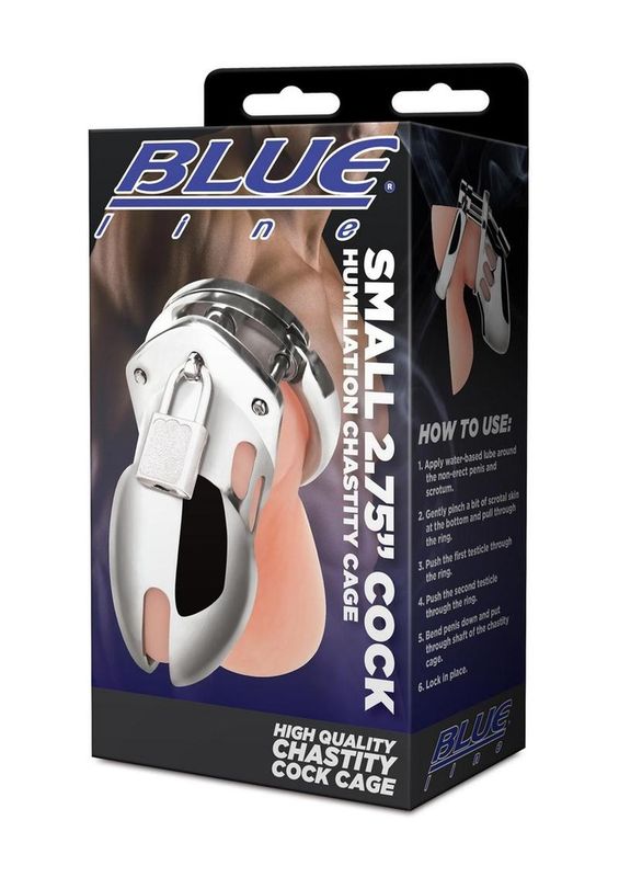 BLUELINE COCK HUMILATION CHASTITY 2.75"