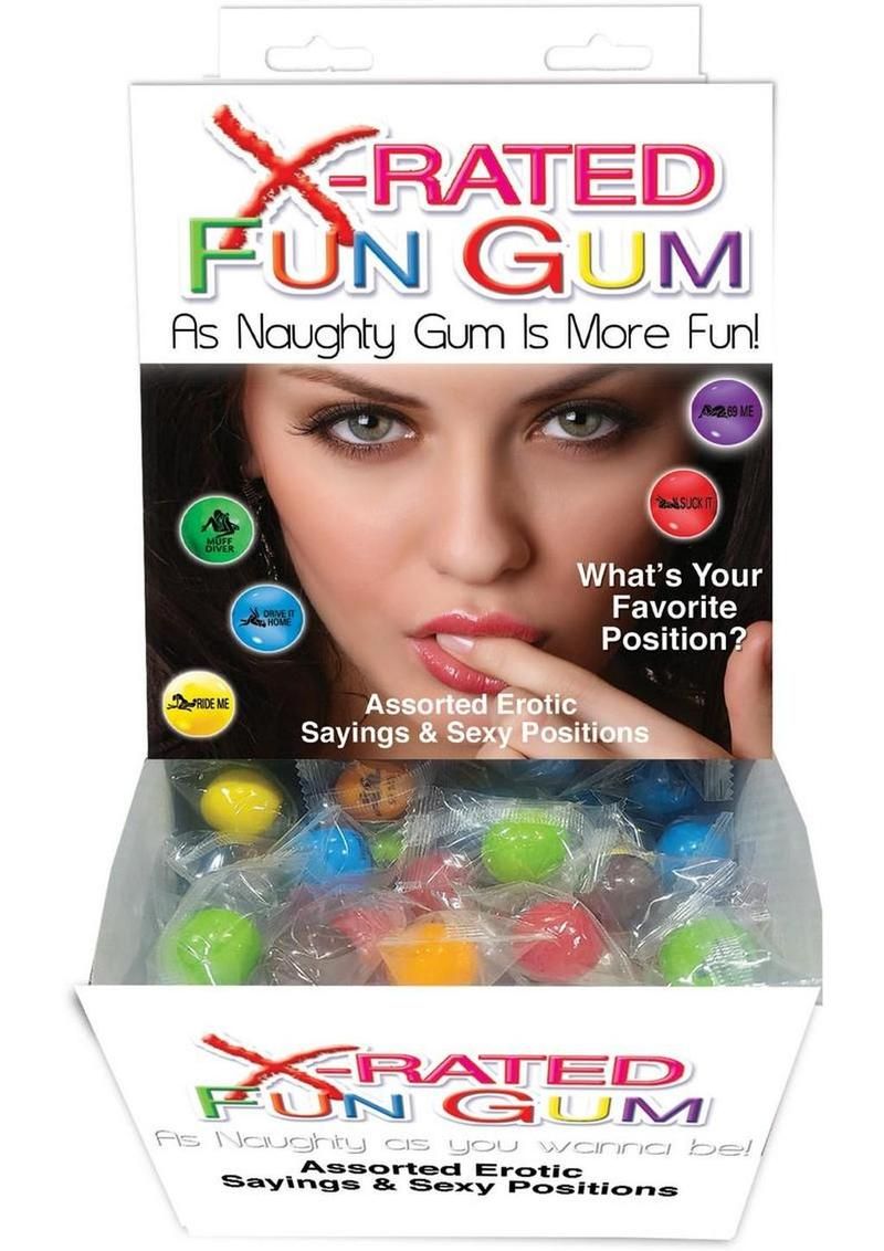 X-RATED FUN GUM 1 SINGLE GUM X-RATED FUN GUM 1 SINGLE GUM