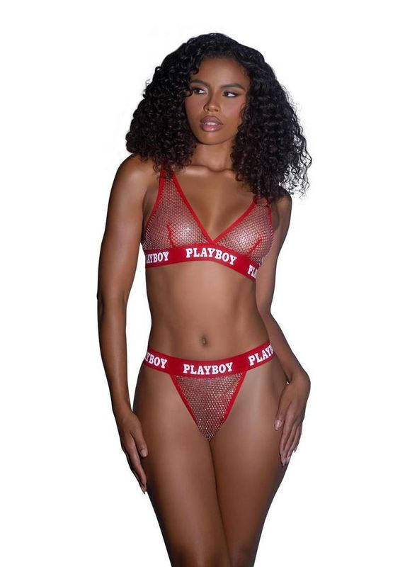 PLAYBOY GALAXY BUNNY 2PC RED