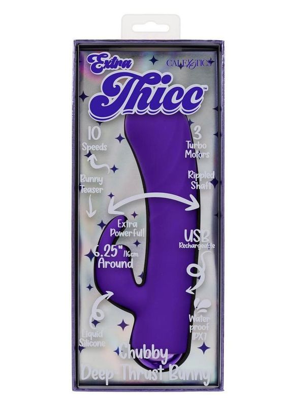 EXTRA THICC CHUBBY DEEP THRUSTING BUNNY PURPLE