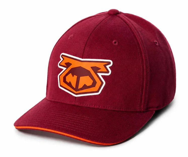 NASTY PIG SNOUT CAP 3.0 BURGUNDY/VIBRANT ORANGE/WHITE