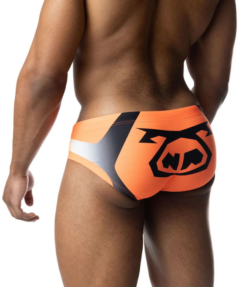 NASTY PIG HYPER BIKINI VIBRANT ORANGE/BLACK NASTY PIG HYPER BIKINI VIBRANT ORANGE/BLACK, Size: SMALL