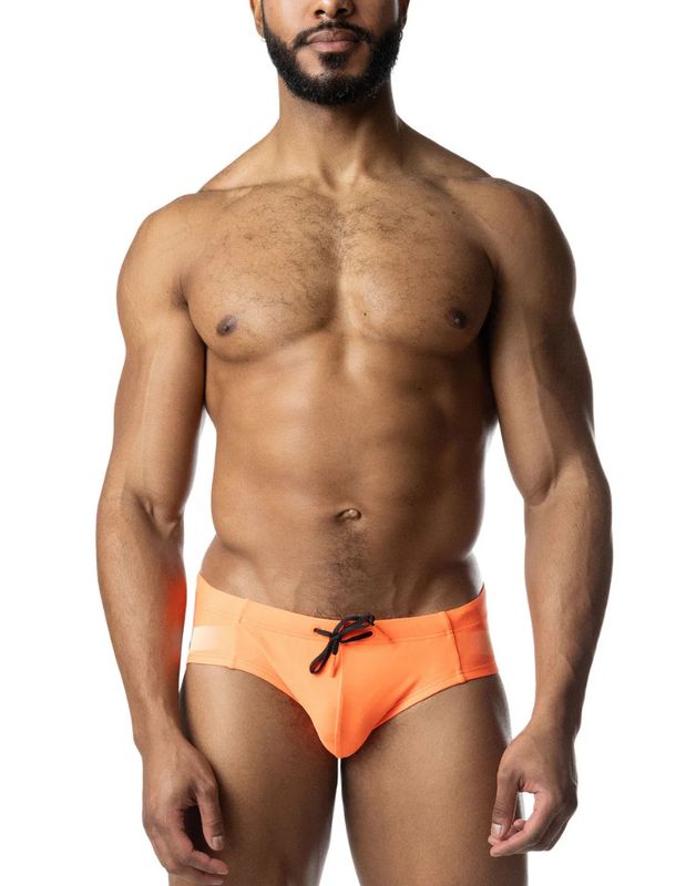NASTY PIG HYPER BIKINI VIBRANT ORANGE/BLACK