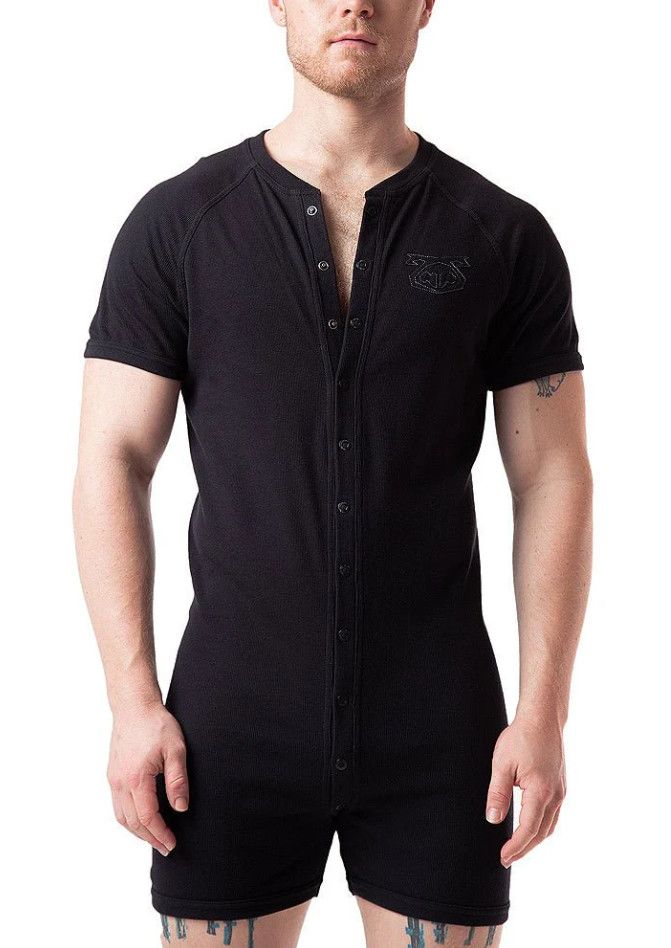 NASTY PIG UNION SUIT BLACK, Size: SMALL