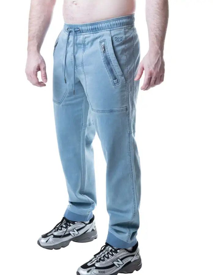 NASTY PIG EMBOSS JOGGER MIRAGE BLUE NASTY PIG EMBOSS JOGGER MIRAGE BLUE, Size: SMALL