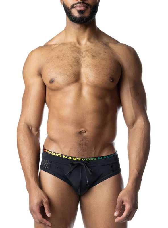 NASTY PIG PRISM PRIDE BIKINI BLACK NASTY PIG PRISM PRIDE BIKINI BLACK