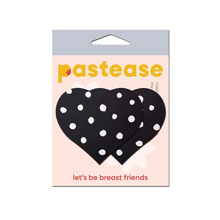 PASTEASE HEART WITH POLKA DOTS PASTIES