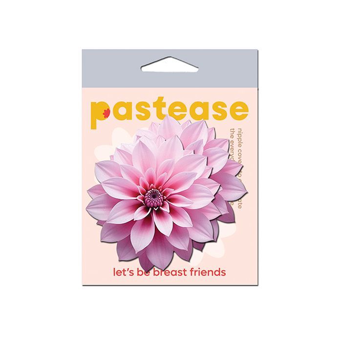 PASTEASE TROPICAL DAHLIA BOTANICAL FLOWER PINK PASTIES