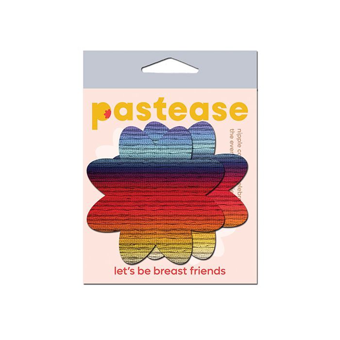 PASTEASE RETRO PRINT PETAL MULTI-COLOR PASTIES