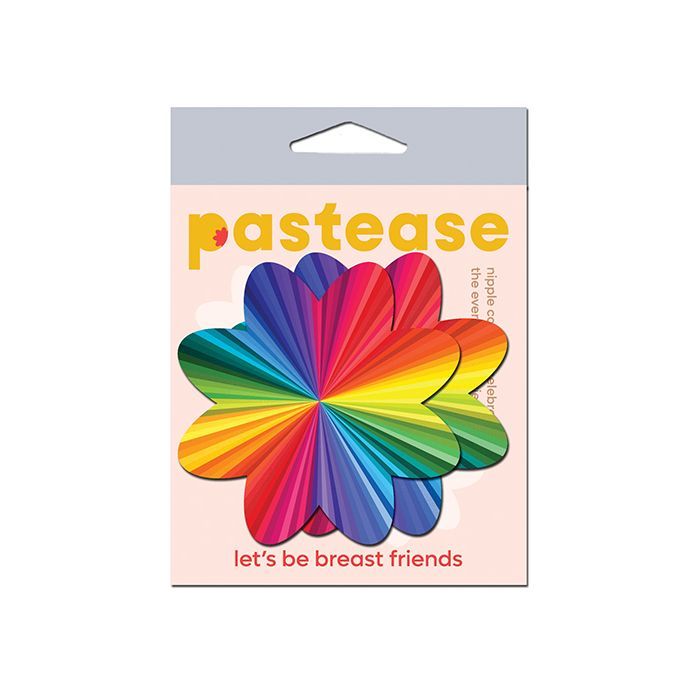 PASTEASE KALEIDOSCOPE PETAL RAINBOW PASTIES
