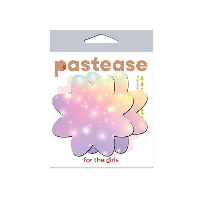 PASTEASE DREAMY PASTEL CELESTIAL STARS PETAL MULTI-COLOR PASTIES