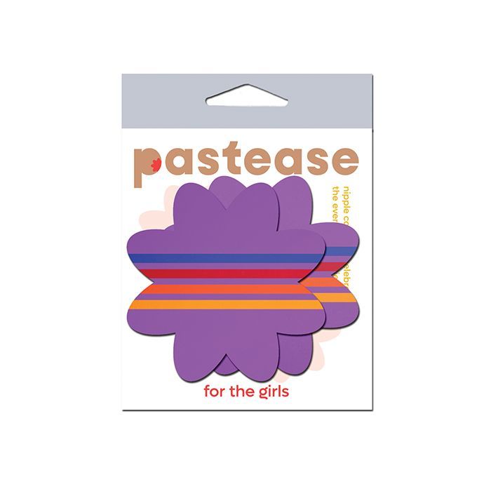 PASTEASE COLORFUL RETRO PETAL PURPLE PASTIES