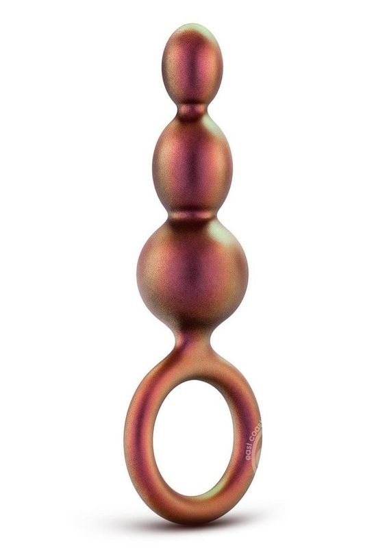 ANAL ADVENTURES MATRIX BEADED LOOP PLUG COPPER