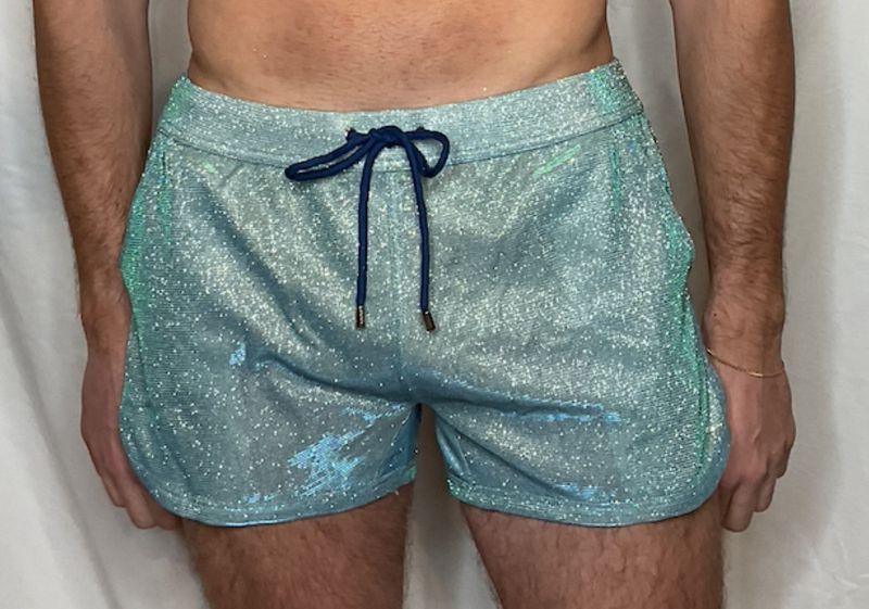 CHRIS TURK SWIM TO CLUB SHORT SHAMROCK GLITTER CHRIS TURK SWIM TO CLUB SHORT SHAMROCK GLITTER