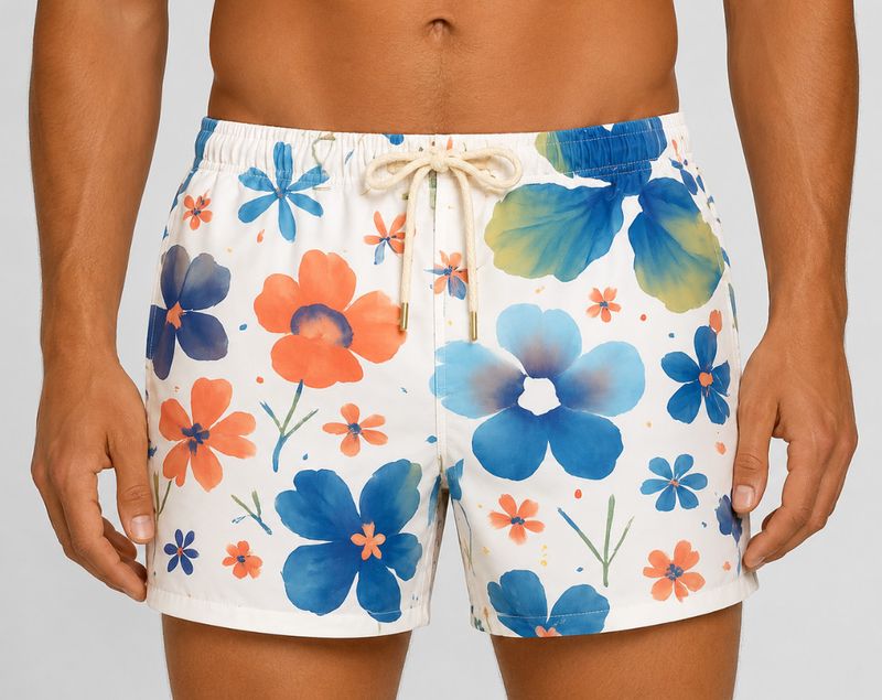 CHRIS TURK WILD FLOWERS SWIM SHORT CHRIS TURK WILD FLOWERS SWIM SHORT