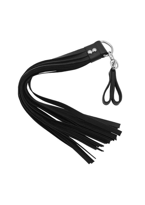 ROUGE LEATHER TWO FINGER FLOGGER BLACK