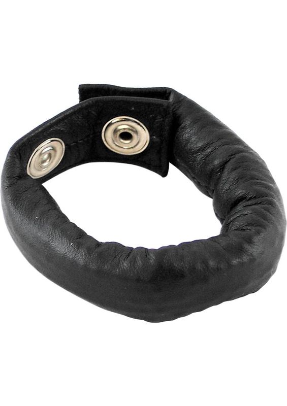 ROUGE WEIGHTED LEATHER COCK STRAP
