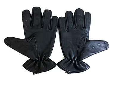 ROUGE LEATHER BLACK VAMPIRE GLOVES