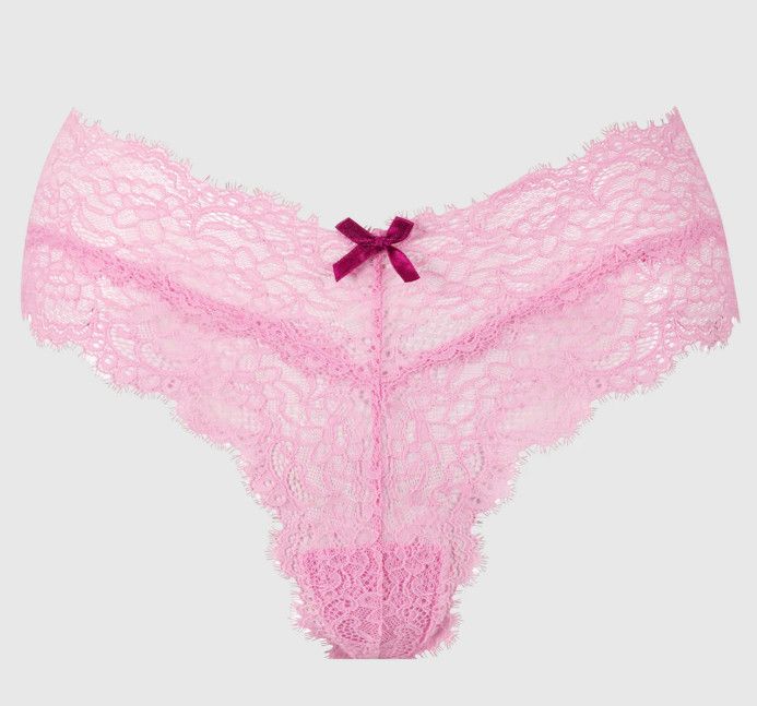 LANA LACE V FRONT G-STRING BUBBLEGUM PINK, Size: SMALL