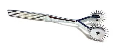 ROUGE STAINLESS STEEL TWO PRONG PINWHEEL