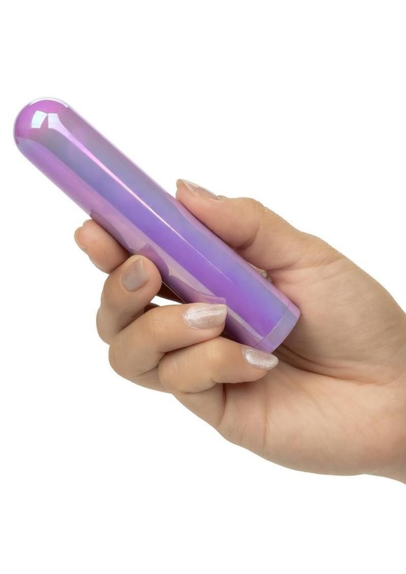 AURA ROUNDED SILICONE STIMULATOR, Color: PURPLE