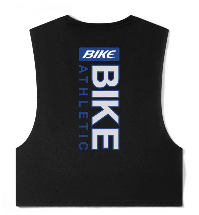 BIKE CROP TOP RECTANGLE GRAPHIC BIKE CROP TOP RECTANGLE GRAPHIC, Size: SMALL