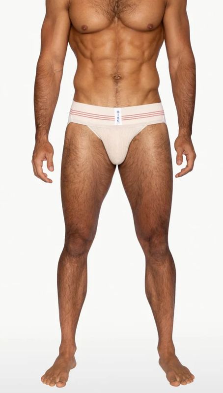 BIKE 1980s VINTAGE JOCKSTRAP VINTAGE CREAM