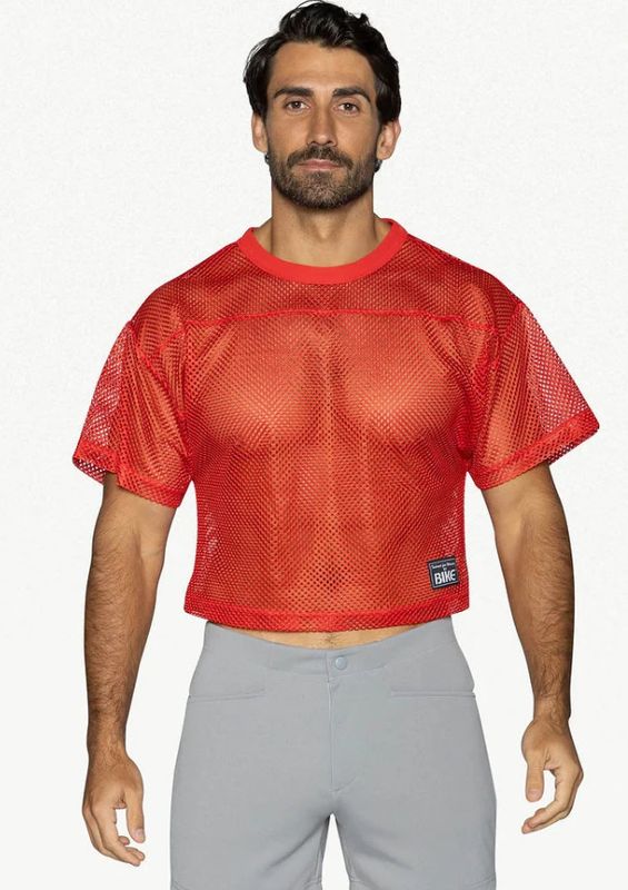 BIKE SHORT SLEEVE PRACTICE JERSEY BOLD RED