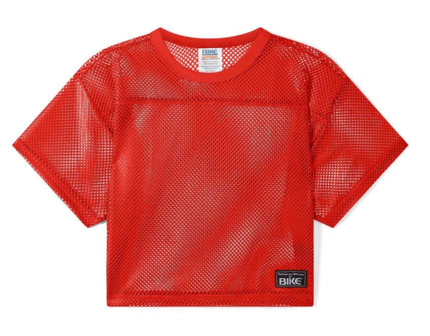 BIKE SHORT SLEEVE PRACTICE JERSEY BOLD RED BIKE SHORT SLEEVE PRACTICE JERSEY BOLD RED, Size: S/M