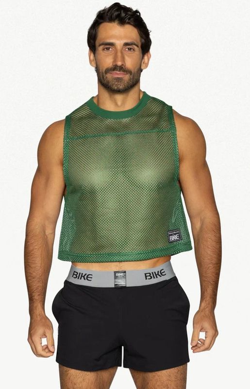 BIKE SLEEVELESS PRACTICE JERSEY GREEN