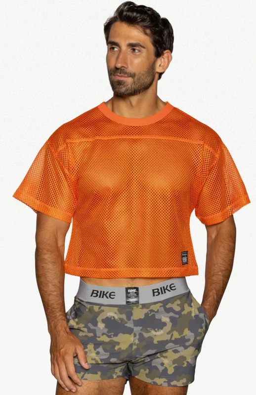 BIKE SHORT SLEEVE PRACTICE JERSEY ORANGE