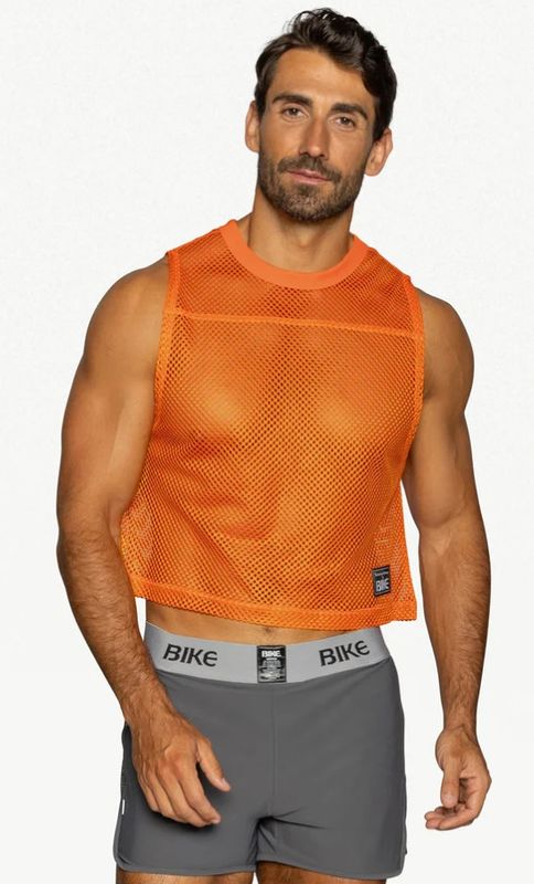 BIKE SLEEVELESS PRACTICE JERSEY ORANGE