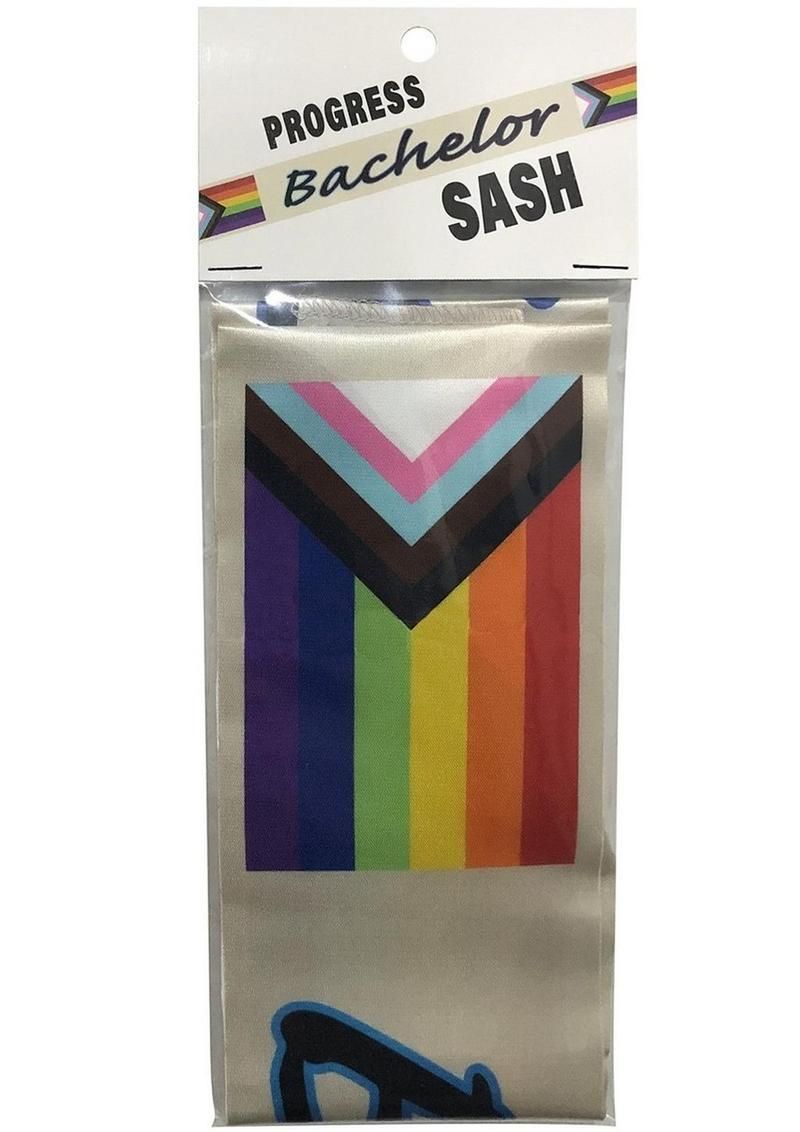 PROGRESS BACHELOR RAINBOW SASH